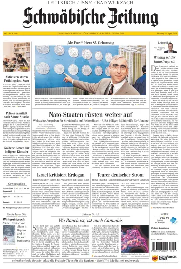 Schwäbische Zeitung (Leutkirch / Isny / Bad Wurzach) - 22 Aib 2024