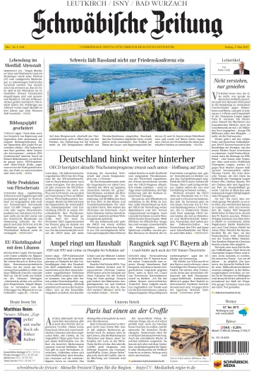 Schwäbische Zeitung (Leutkirch / Isny / Bad Wurzach) - 3 May 2024