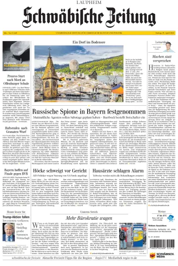 Schwäbische Zeitung (Laupheim) - 19 Apr. 2024
