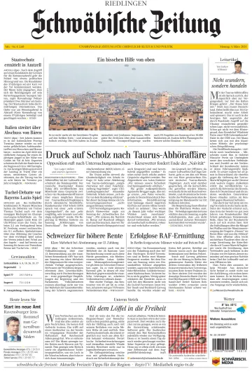 Schwäbische Zeitung (Riedlingen) - 4 Mar 2024