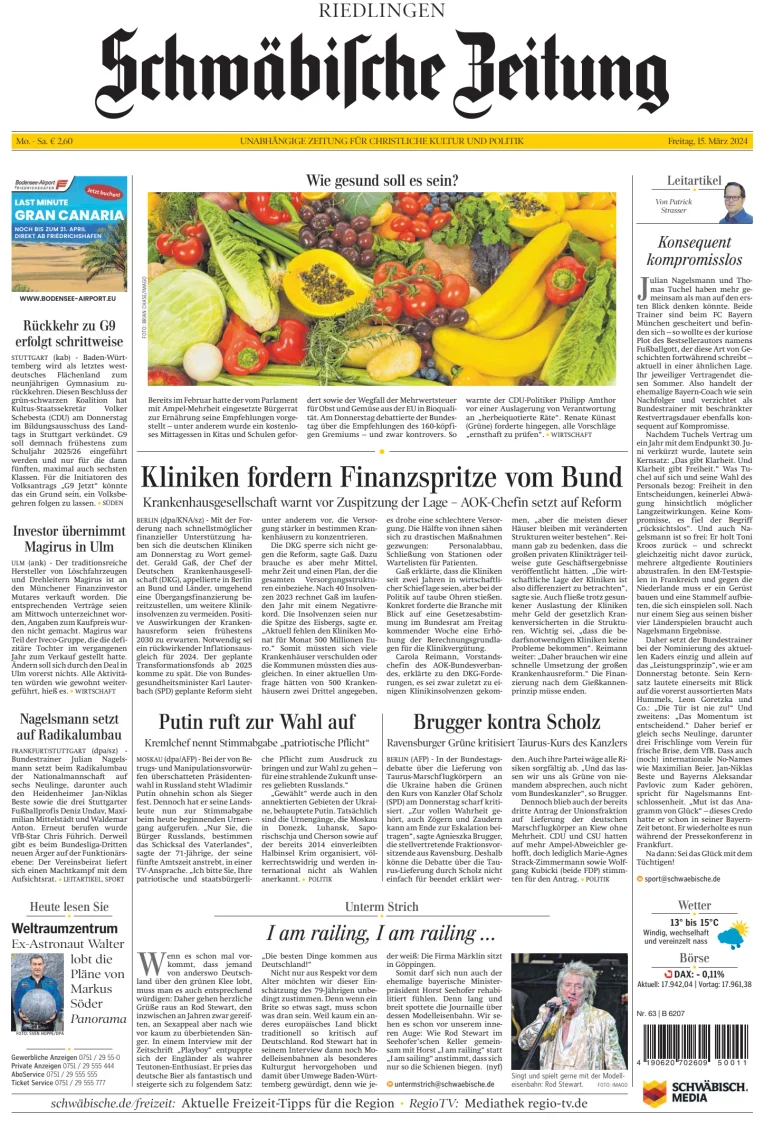 Schwäbische Zeitung (Riedlingen)