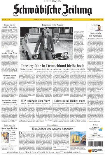 Schwäbische Zeitung (Riedlingen) - 26 Mar 2024