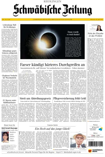 Schwäbische Zeitung (Riedlingen) - 10 4月 2024
