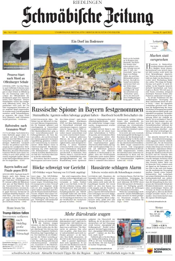 Schwäbische Zeitung (Riedlingen) - 19 4月 2024