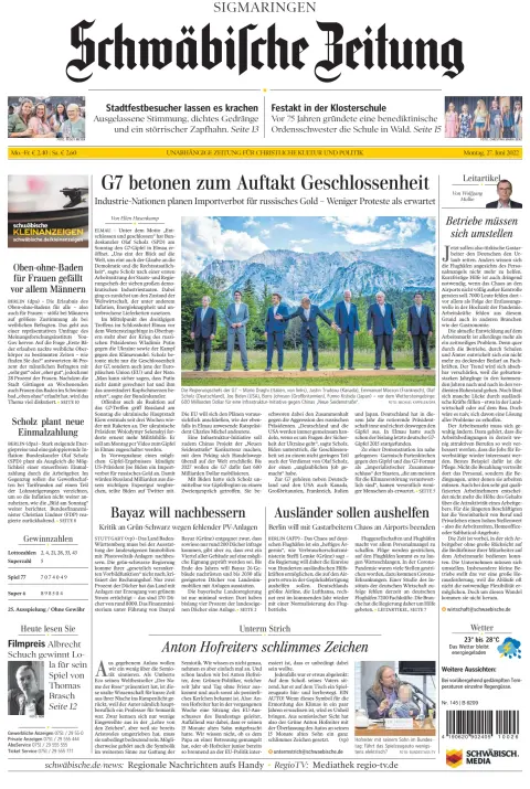 Schwaebische Zeitung (Sigmaringen)