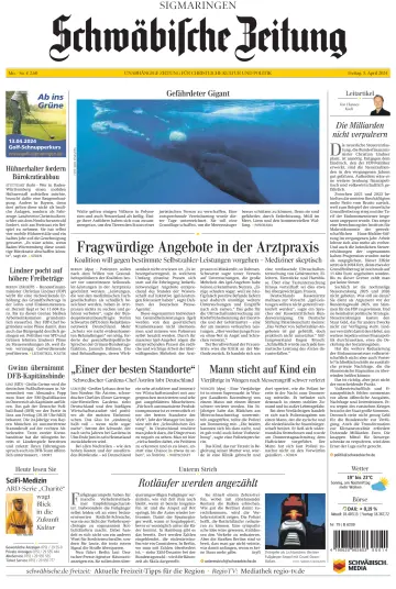 Schwäbische Zeitung (Sigmaringen) - 05 apr 2024