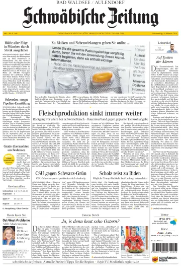 Schwäbische Zeitung (Bad Waldsee / Aulendorf) - 8 Feb 2024