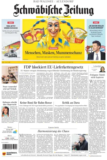 Schwäbische Zeitung (Bad Waldsee / Aulendorf) - 10 Feb 2024