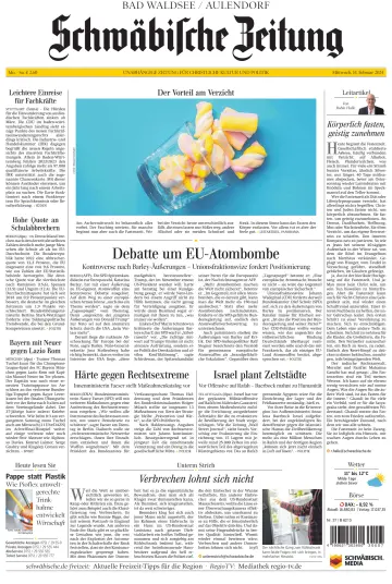Schwäbische Zeitung (Bad Waldsee / Aulendorf) - 14 Feb 2024