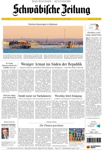 Schwäbische Zeitung (Bad Waldsee / Aulendorf) - 27 Mar 2024