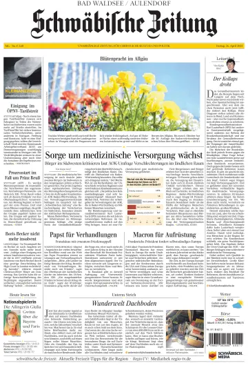 Schwäbische Zeitung (Bad Waldsee / Aulendorf) - 26 Nis 2024