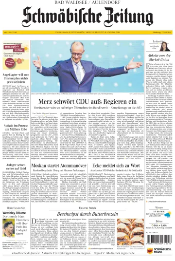 Schwäbische Zeitung (Bad Waldsee / Aulendorf) - 7 May 2024