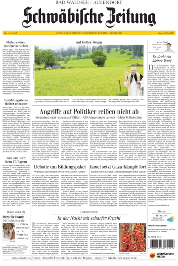 Schwäbische Zeitung (Bad Waldsee / Aulendorf) - 10 May 2024