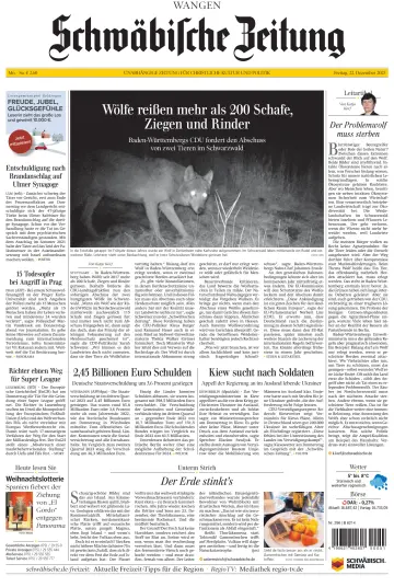 Schwäbische Zeitung (Wangen) - 22 Dec 2023