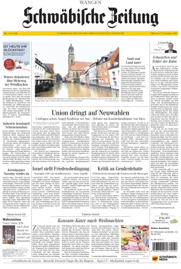 Schwäbische Zeitung (Wangen) - 27 Dec 2023