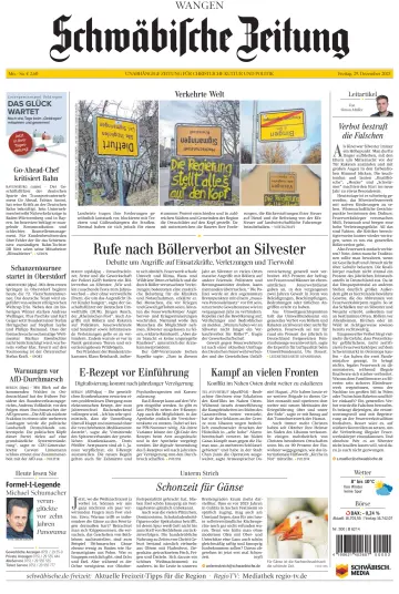 Schwäbische Zeitung (Wangen) - 29 Dec 2023