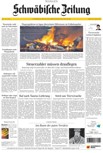 Schwäbische Zeitung (Wangen) - 3 Jan 2024
