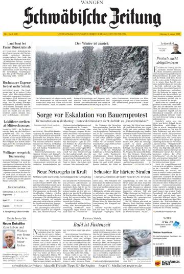 Schwäbische Zeitung (Wangen) - 8 Jan 2024