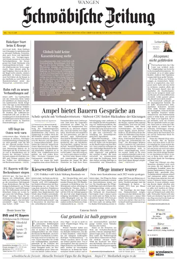 Schwäbische Zeitung (Wangen) - 12 Jan 2024