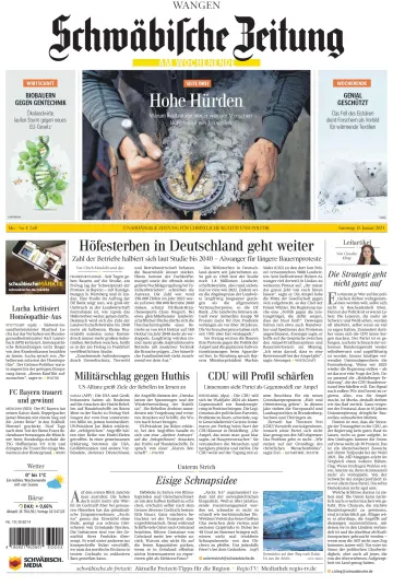 Schwäbische Zeitung (Wangen) - 13 Jan 2024
