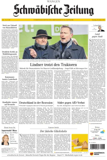 Schwäbische Zeitung (Wangen) - 16 Jan 2024