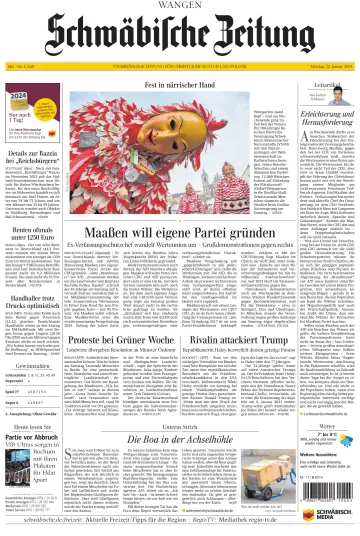 Schwäbische Zeitung (Wangen) - 22 Jan 2024