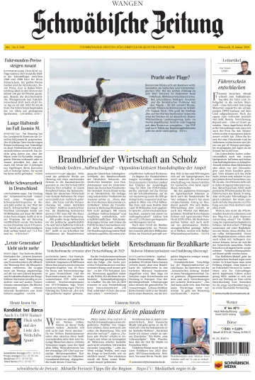 Schwäbische Zeitung (Wangen) - 31 Jan 2024