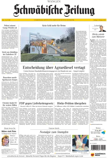 Schwäbische Zeitung (Wangen) - 2 Feb 2024