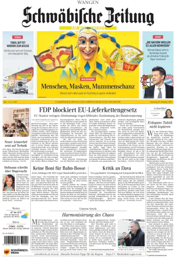Schwäbische Zeitung (Wangen) - 10 Feb 2024