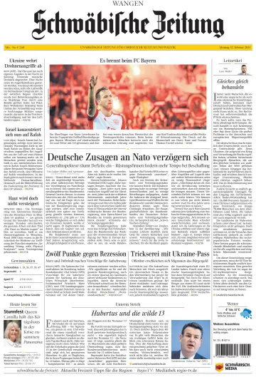 Schwäbische Zeitung (Wangen) - 12 Feb 2024