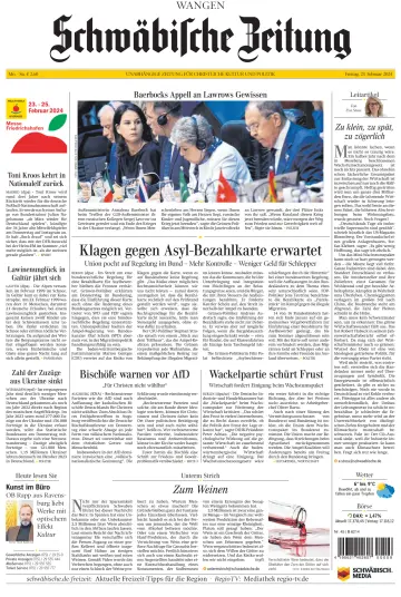 Schwäbische Zeitung (Wangen) - 23 Feb 2024