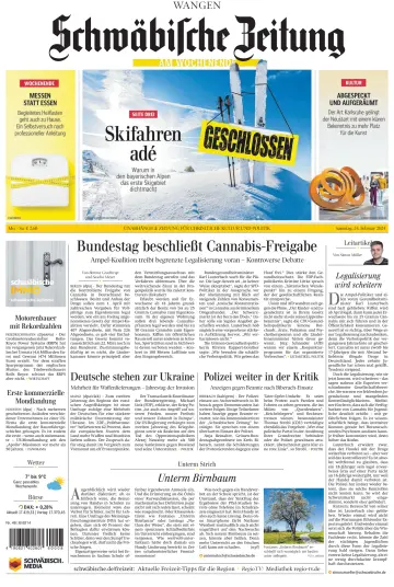 Schwäbische Zeitung (Wangen) - 24 Feb 2024