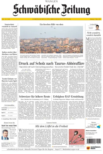 Schwäbische Zeitung (Wangen) - 4 Mar 2024