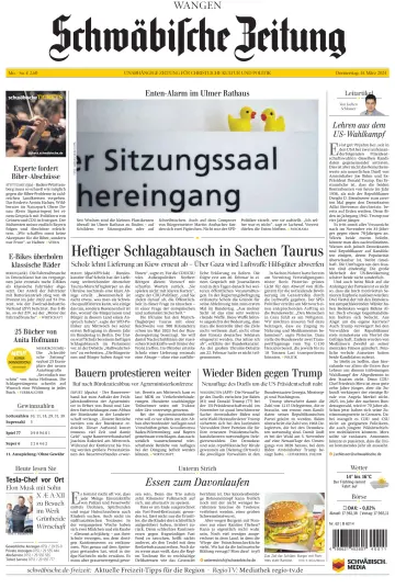Schwäbische Zeitung (Wangen) - 14 Mar 2024