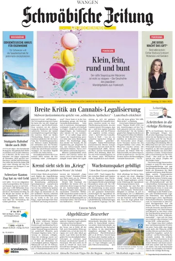 Schwäbische Zeitung (Wangen) - 23 Mar 2024