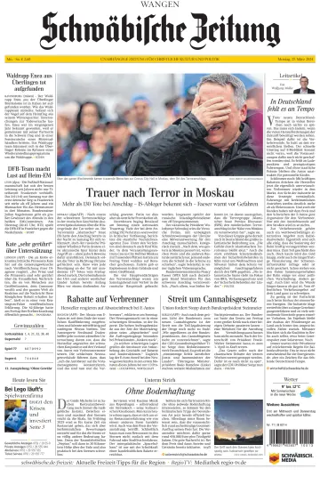 Schwäbische Zeitung (Wangen) - 25 Mar 2024