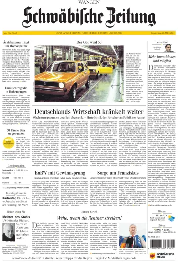 Schwäbische Zeitung (Wangen) - 28 Mar 2024
