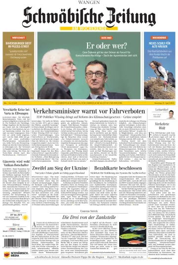 Schwäbische Zeitung (Wangen) - 13 Apr. 2024