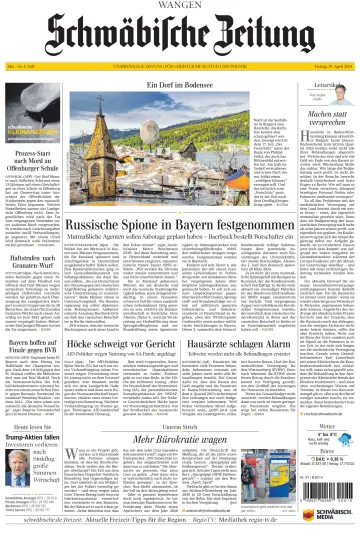 Schwäbische Zeitung (Wangen) - 19 4월 2024