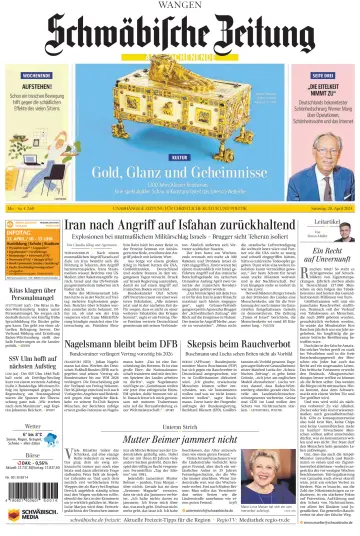 Schwäbische Zeitung (Wangen) - 20 Apr. 2024