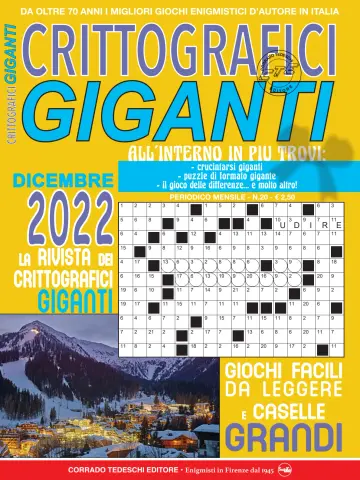Crittografici Giganti - 15 ноя. 2022