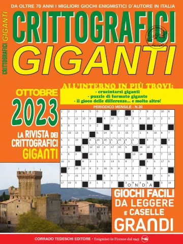 Crittografici Giganti - 15 Eyl 2023