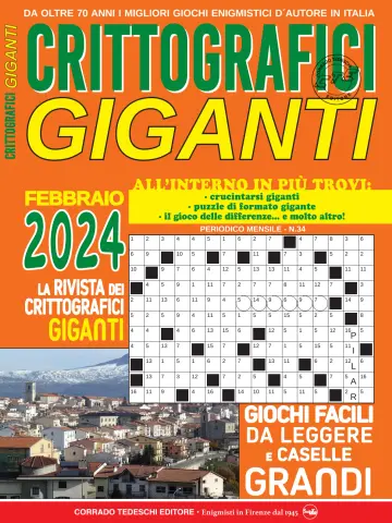 Crittografici Giganti - 12 Oca 2024