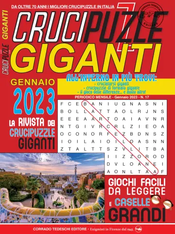 Crucipuzzle Giganti - 15 12월 2022