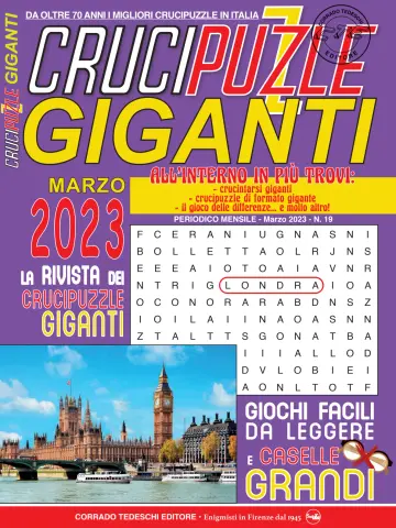 Crucipuzzle Giganti - 15 Chwef 2023