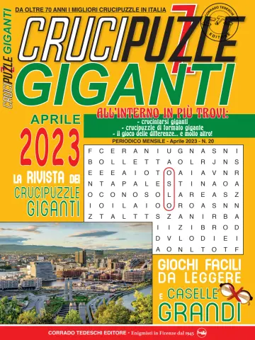 Crucipuzzle Giganti - 15 3월 2023