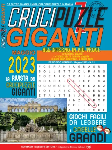 Crucipuzzle Giganti - 14 Aib 2023