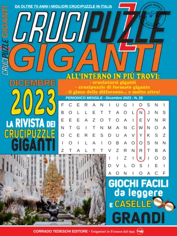Crucipuzzle Giganti - 15 ноя. 2023