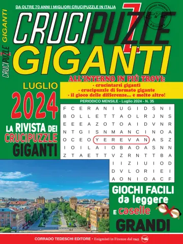 Crucipuzzle Giganti - 14 Meh 2024
