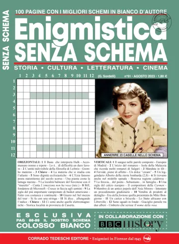 Enigmistica Senza Schema - 07 juil. 2023